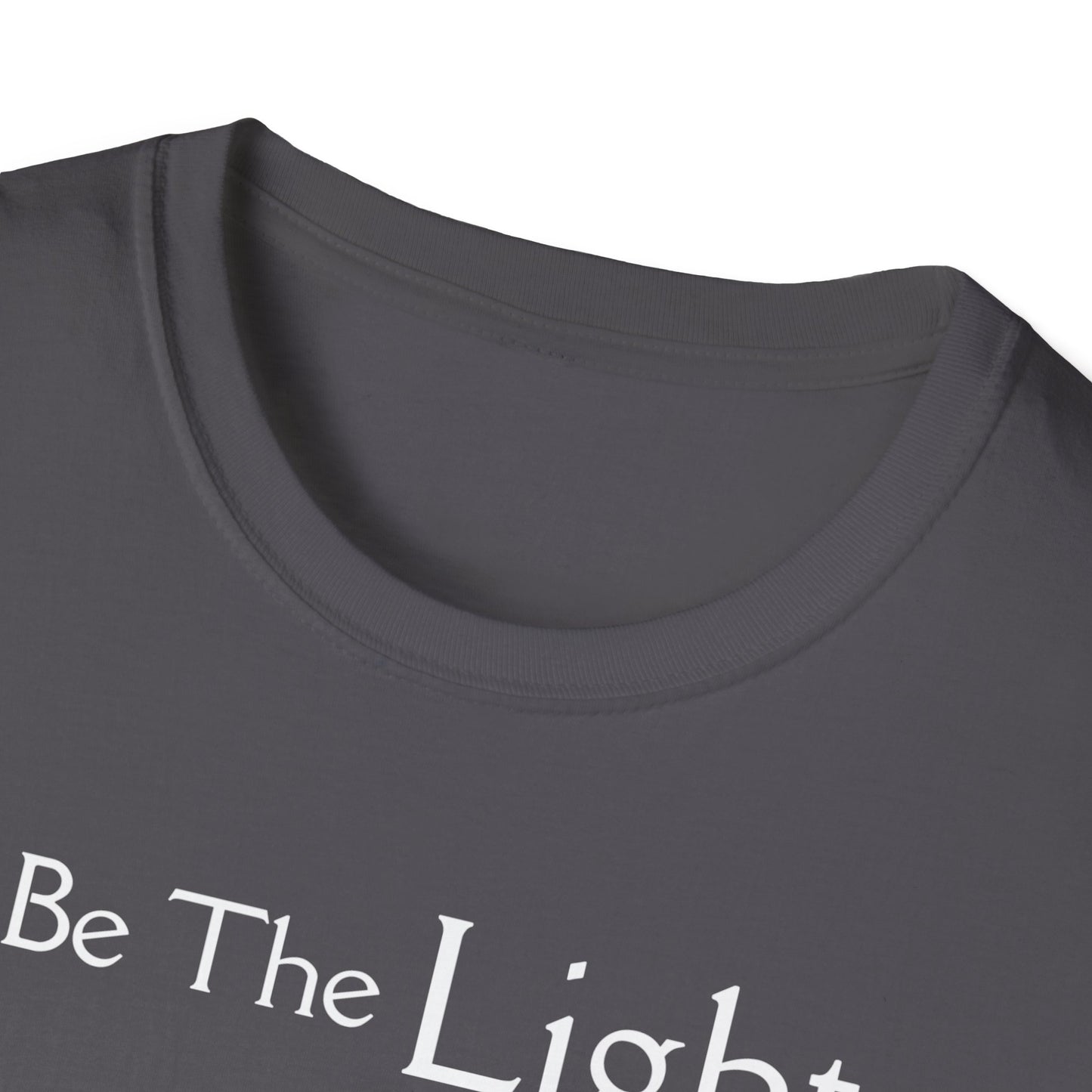 Sunrise Pine Unisex T-Shirt - Be the Light Inspirational Message