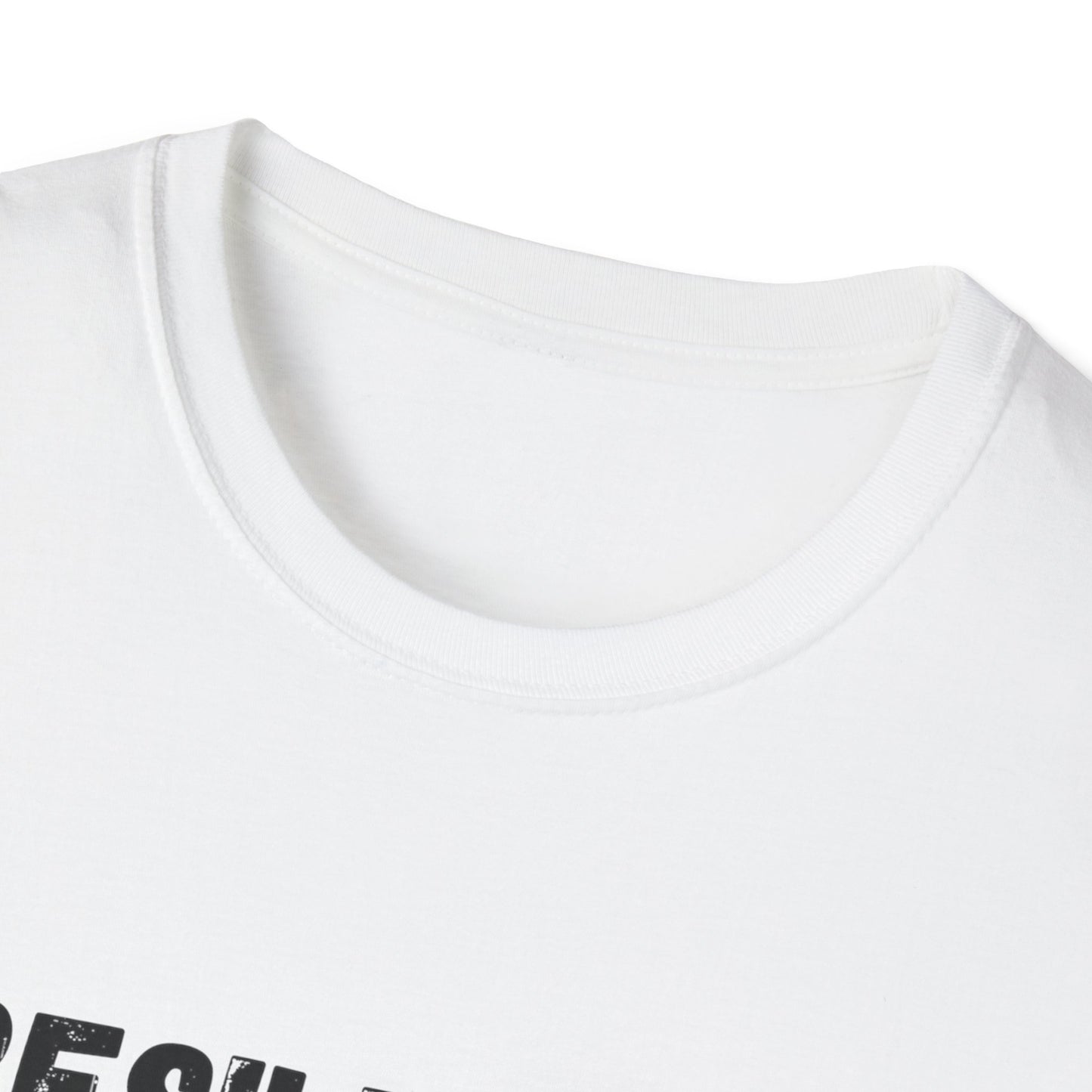 Unisex T-Shirt with 'Unresilientless' Play On Words Design