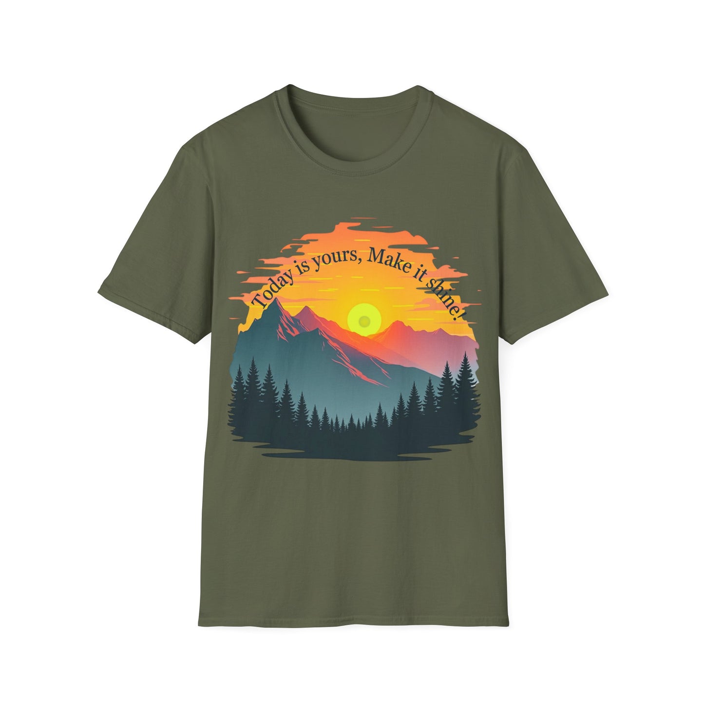 Sunrise Mountain Encouragement T-Shirt