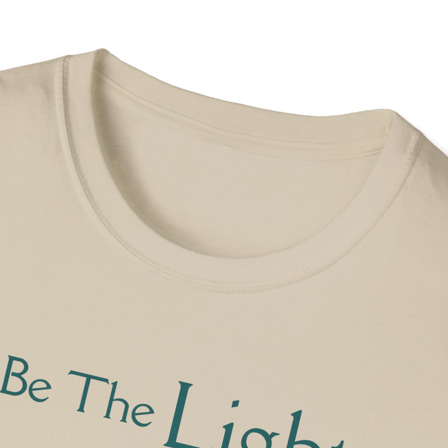 Sunrise Pine Unisex T-Shirt - Be the Light Inspirational Message