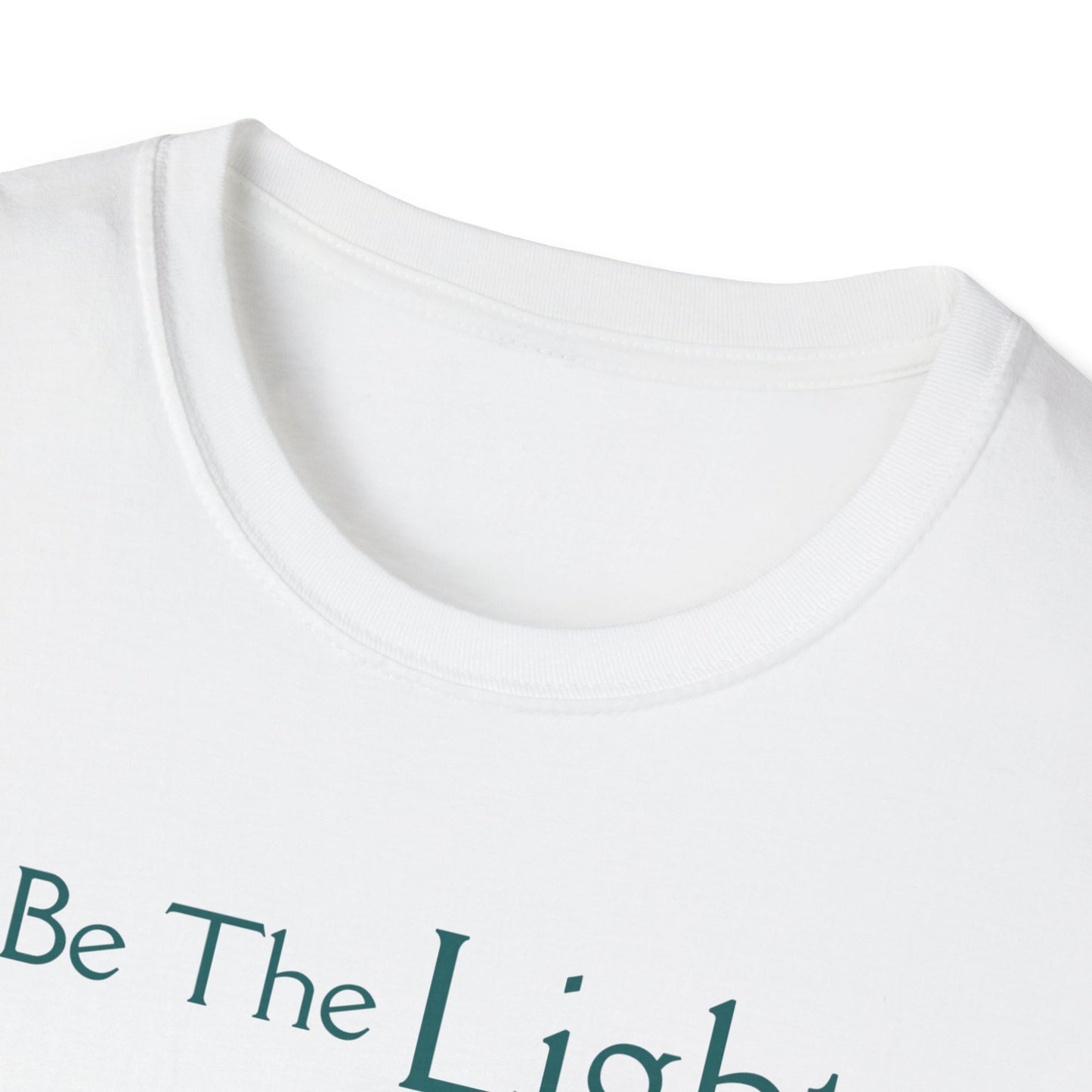 Sunrise Pine Unisex T-Shirt - Be the Light Inspirational Message