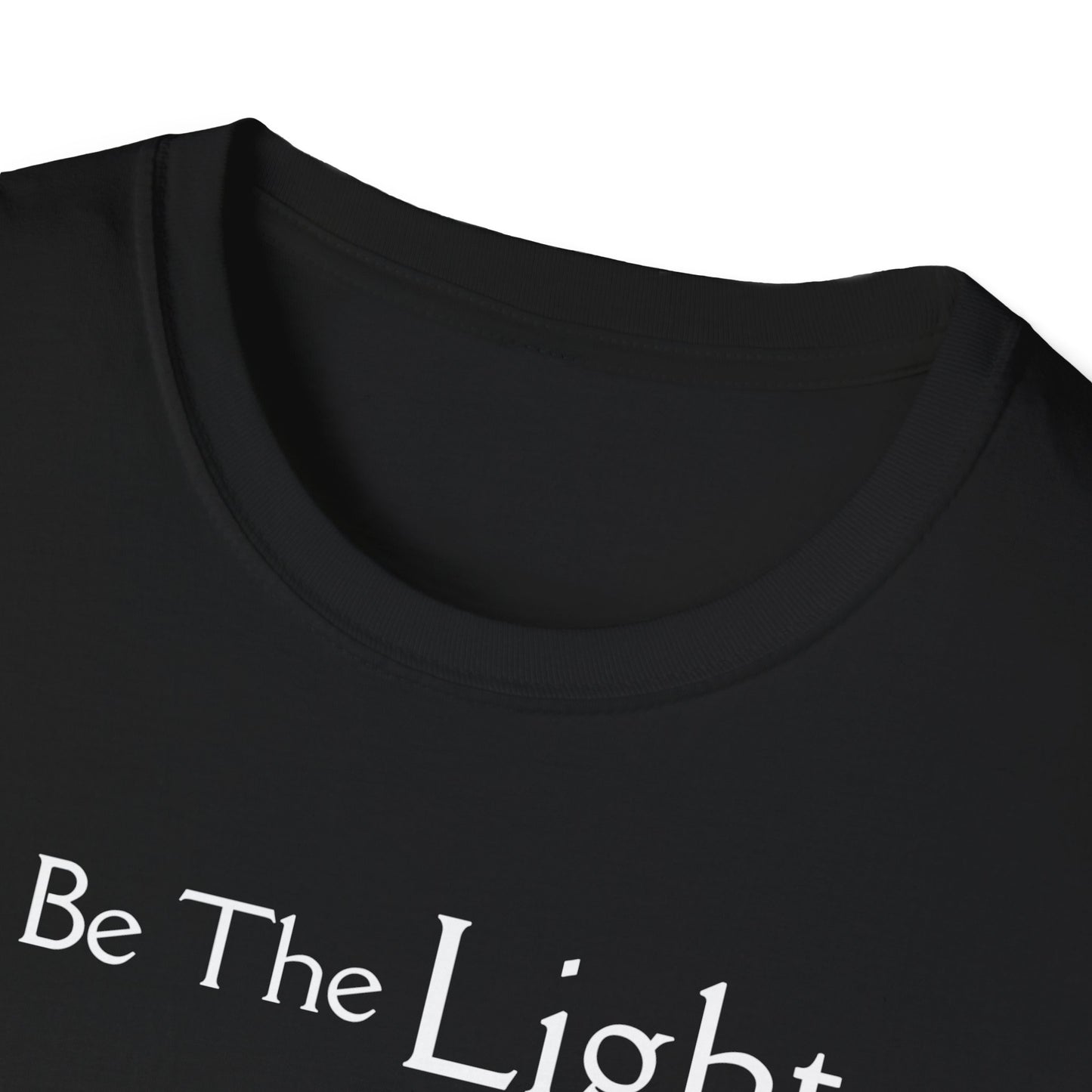 Sunrise Pine Unisex T-Shirt - Be the Light Inspirational Message
