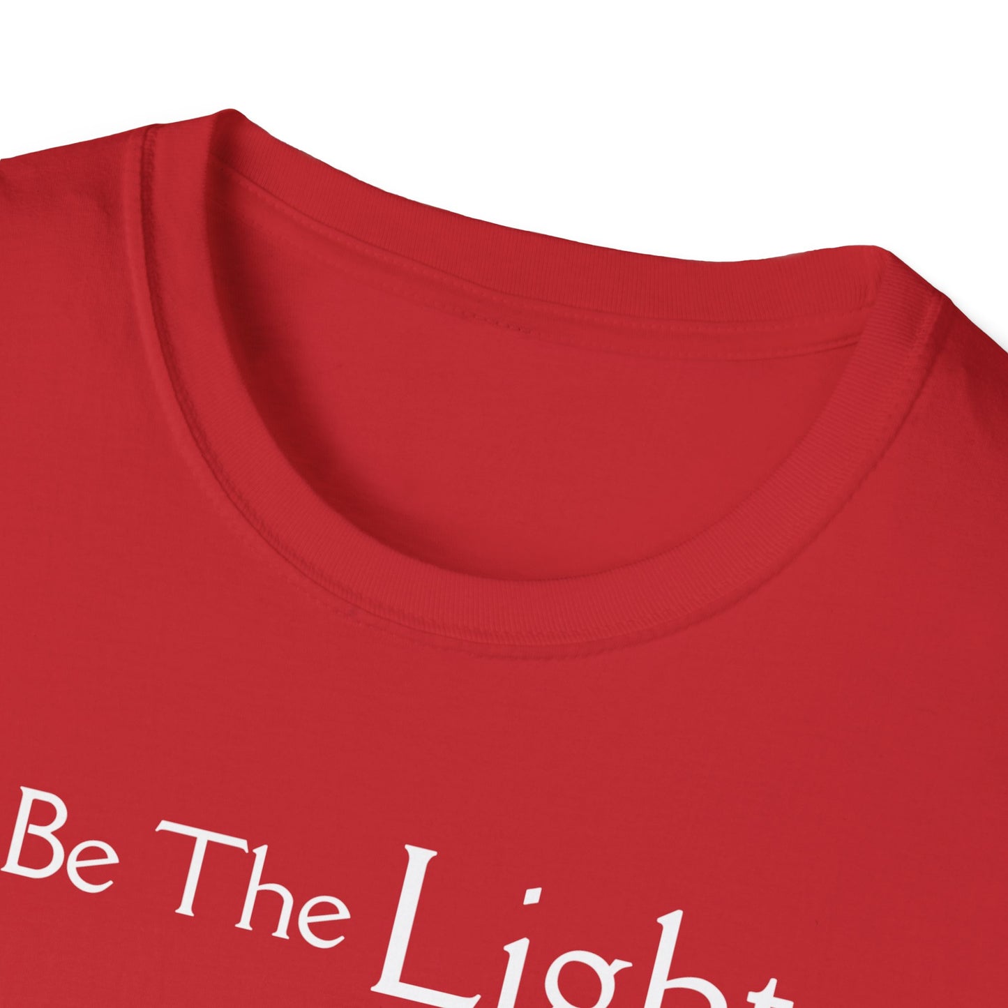 Sunrise Pine Unisex T-Shirt - Be the Light Inspirational Message