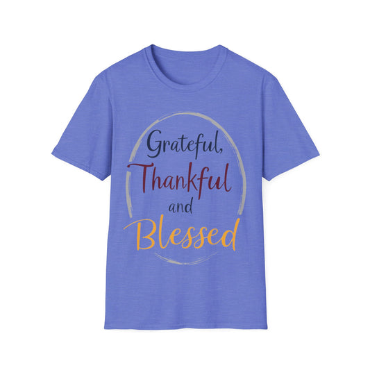 Grateful Thankful Blessed T-Shirt