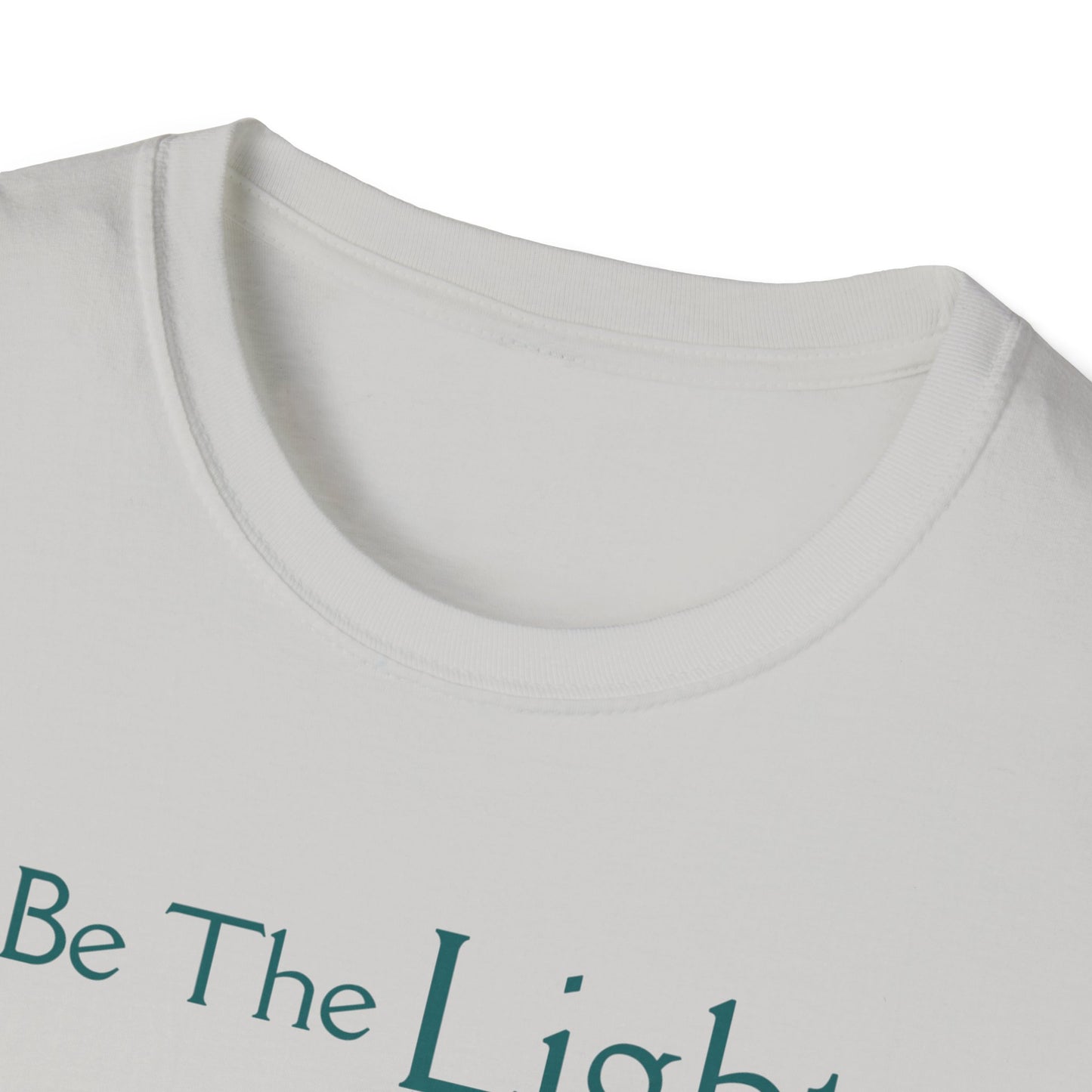 Sunrise Pine Unisex T-Shirt - Be the Light Inspirational Message